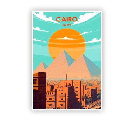 Cairo Egypt Poster Mockup