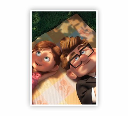 Carl And Ellie Poster Mockup