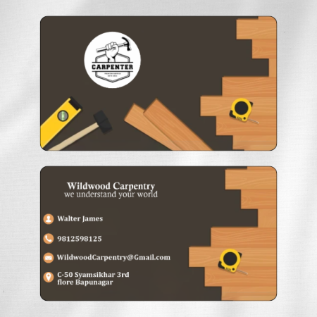 Carpenter Visiting Card Design 01