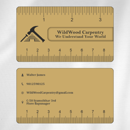 Carpenter Visiting Card Design 08