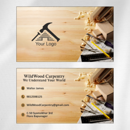 Carpenter Visiting Card Design 10