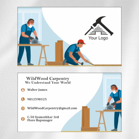 Carpenter Visiting Card Design 12