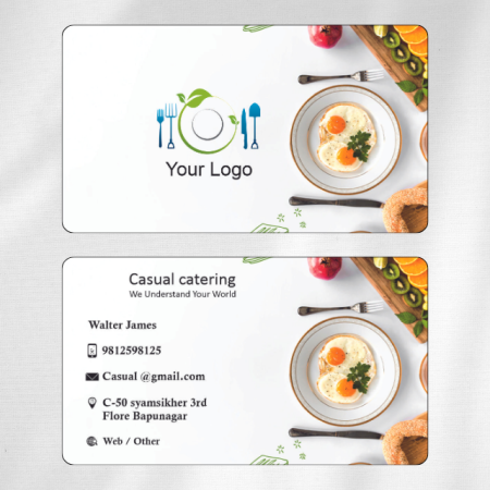 Catering Visiting Card Design 01