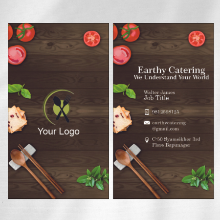 Catering Visiting Card Design 03 Main
