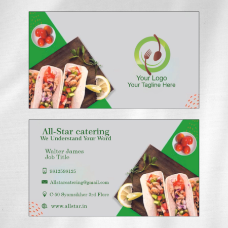 Catering Visiting Card Design 10