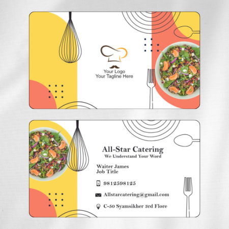Catering Visiting Card Design 12