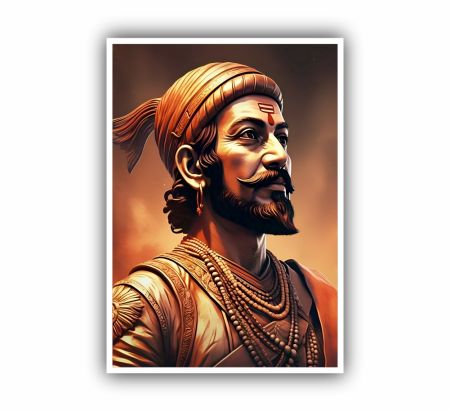 Chhatrapati Shivaji Maharaj Poster Mockup