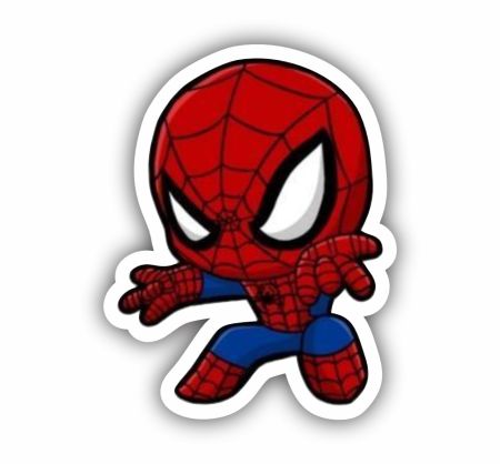 Chibi Spiderman 02 Sticker