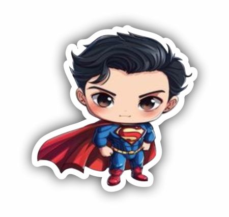 Chibi Superman 01 Sticker