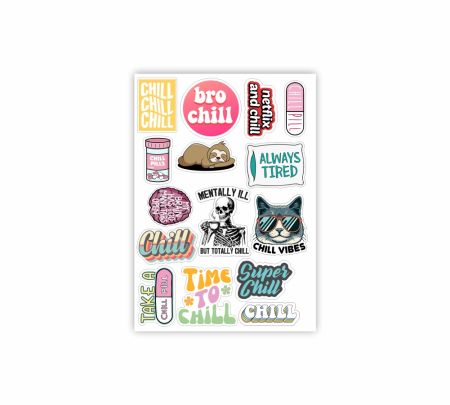 Chill Sticker Sheet