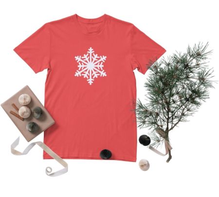 Christmas Star T shirt mockup