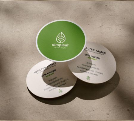 Circle Visiting Card