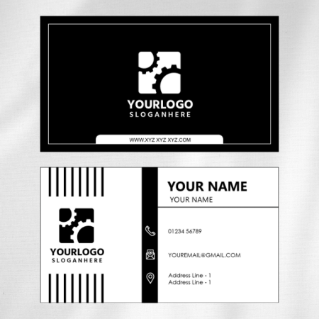 Civil Engineer Visiting Card Design 01
