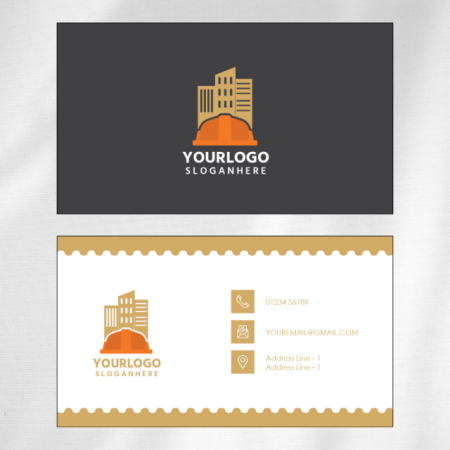 Civil Engineer Visiting card Design 05