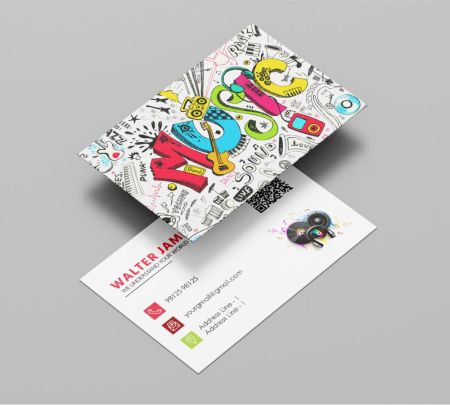 Classic Visiting Cards Mockup