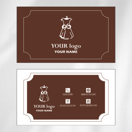 Cloth Visiting Card Design 03 Main