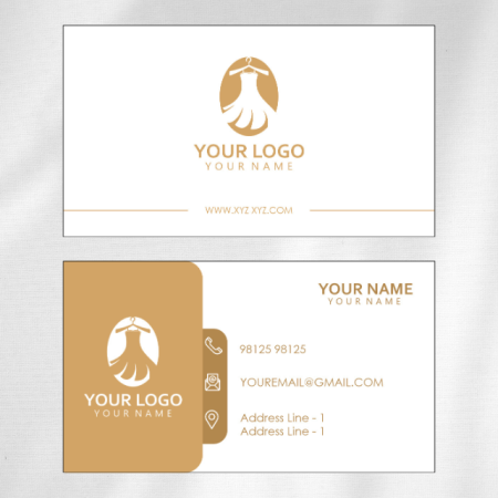 Cloth Visiting Card Design 08 Main