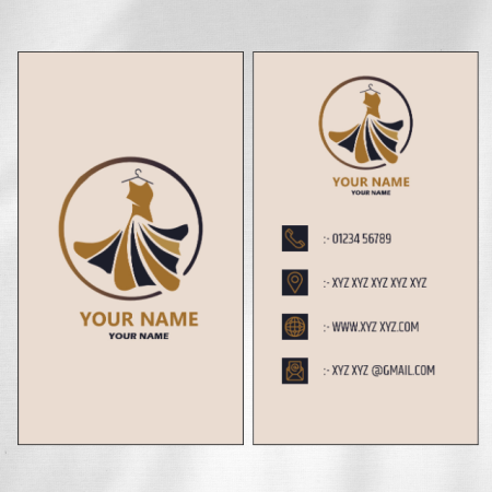 Cloth Visiting Card Design 11 Main