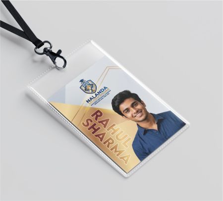 Premium Student Identity Card Mockup