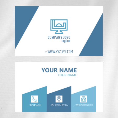 Computer Shop Visiting Card Design 10 Main