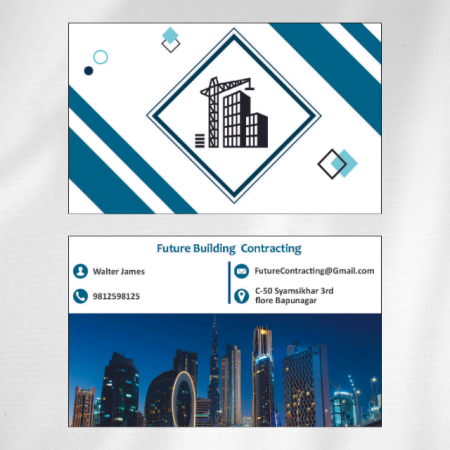 Building Construction Visiting Card Design 02