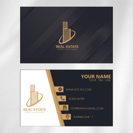 Construction Visiting Card Design 07