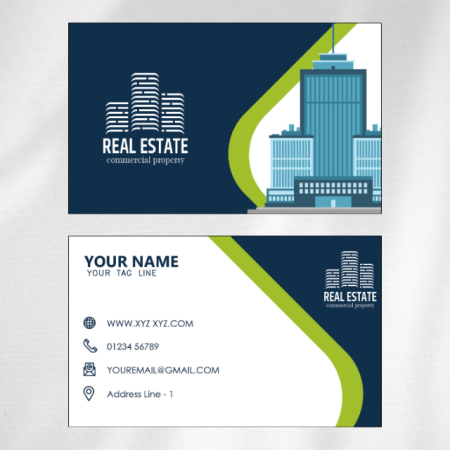 Construction Visiting Card Design 10