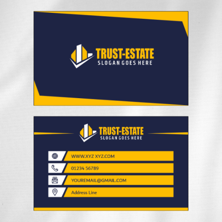 Construction Visiting Card Design 11