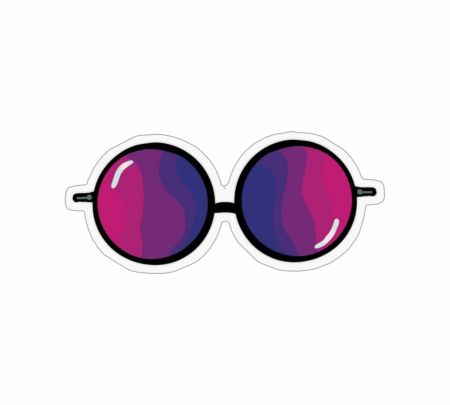 Cool Sunglasses Sticker Mockup
