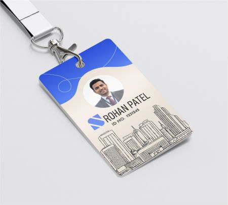 Corporate ID Card Mockup
