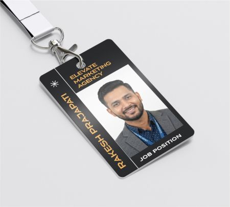 Job ID Card Mockup