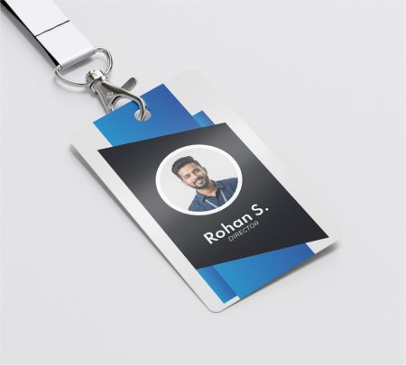 Professional ID Card Mockup