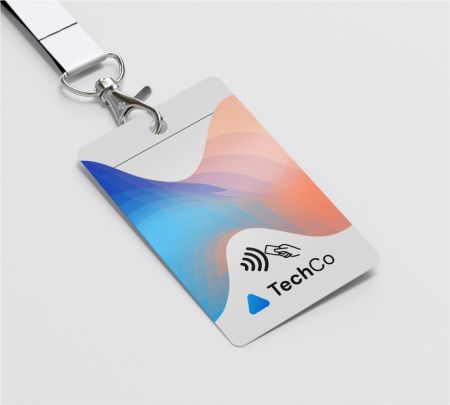 Office PVC ID Card [RFID] Mockup
