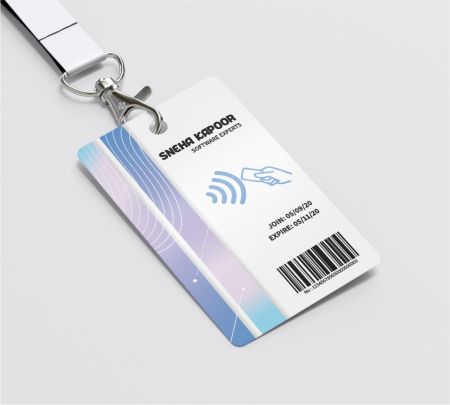 Corporate PVC ID Card [RFID] Mockup