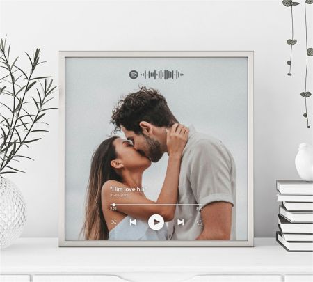 Custom Spotify Frame - Your Song and Full Photo