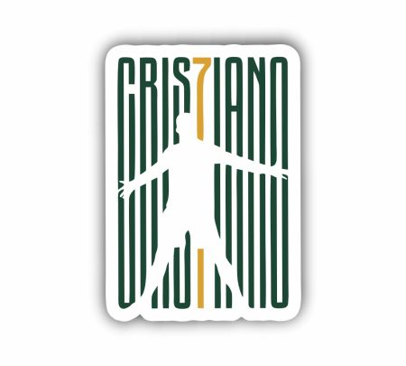 Cristiano CR7 Football Sticker