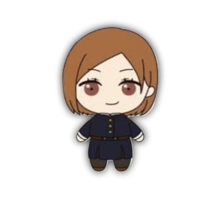 Chibi Nobara Sticker Mockup