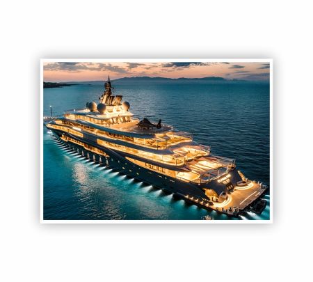 Cruise Ship Poster Mockup