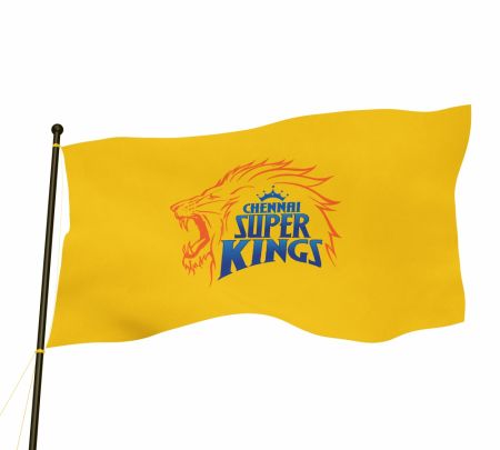 Chennai Super Kings Flag