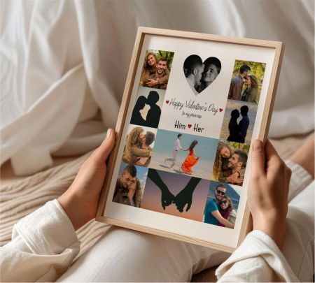 Couple Photo Collage Frame