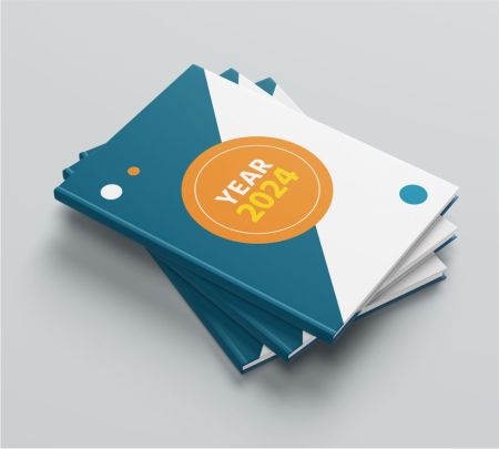 Custom A4 Diaries Mockup