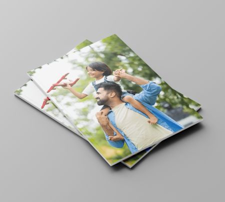 Custom Photo Diary Mockup