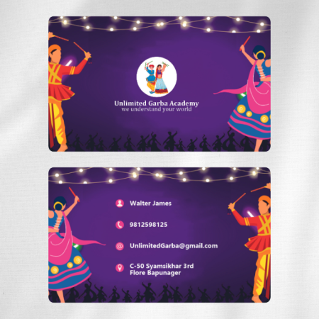 Dancer Visiting Card Design 06