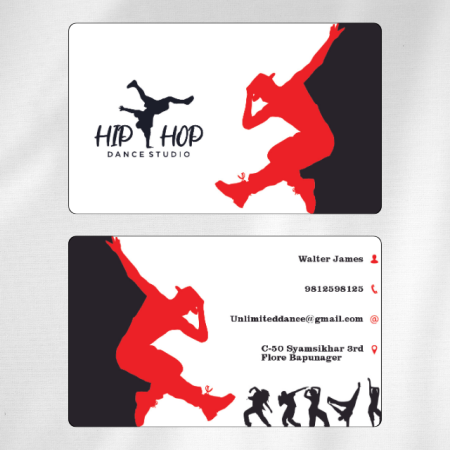 Dancer Visiting Card Design 08