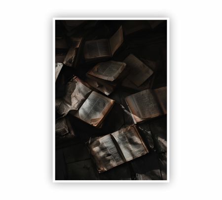 Dark Academia Poster Mockup