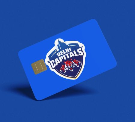 DC Logo Card Skin Mockup