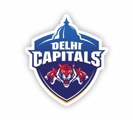 Delhi Capitals Sticker Mockup