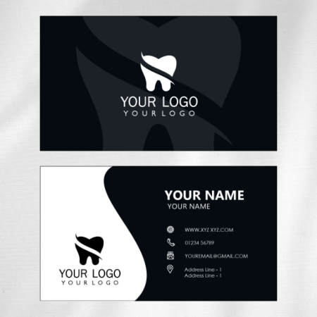 Dentist Visiting Card Design 01
