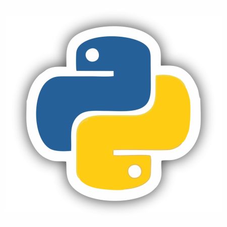 Python Sign Sticker Mockup