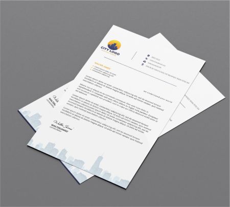 Digital Printing Letterhead